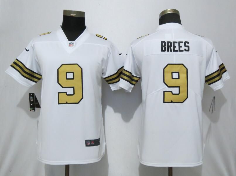 Women New Orleans Saints #9 Brees Navy White Nike Color Rush Playe NFL Jerseys->more nhl jerseys->NHL Jersey